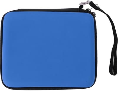 Dailygoods- Console-reistasje met 8 Spelkaarthouders - Draagbaar - Reisvriendelijk - Rits - Elastische Band - PU/EVA Materiaal - Gameconsole Tas