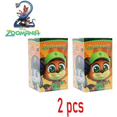 2026 Originele Zootopia2 Blind Box Schattige Nick Judy Actiemodel Mysteriedoos Anime Figuren Cartoon Verzameling Model Speelgoed