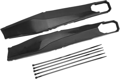 1 Paar Swingarm Guards voor Zwentebescherming Links en Rechts - Geschikt voor ExC 125 200 250 300 350 400 450 500 (Zwart) - Duurzaam, Beschermend en Stijlvol