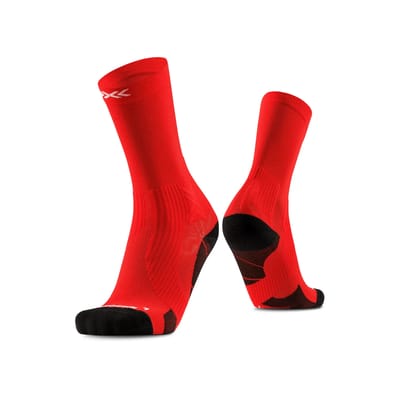 X-socks Run Perform Crewsokken Rood EU 42-44