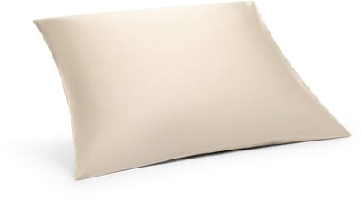 Yumeko kussensloop katoensatijn almond milk 50x60 - Bio, eco & fairtrade - 1 stuk
