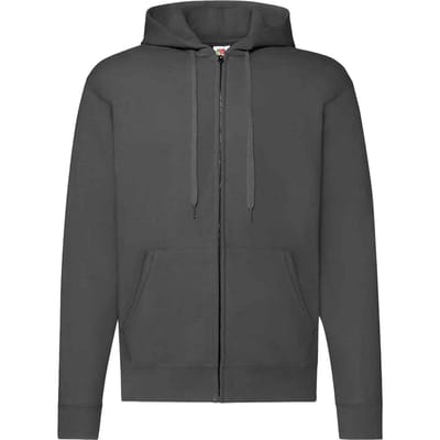 Fruit of the Loom Unisex Volwassen Klassieker Hoodie (Licht Grafiet)