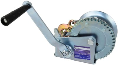 GEKO Handlier - 450 kg - 10 m staalkabel - Veiligheidsratel - Twee richtingen