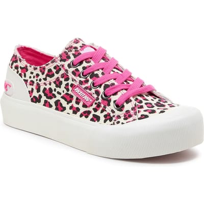 Rocket Dog Jazzin Plus Monroe Cotton Damestrainers Hot Pink