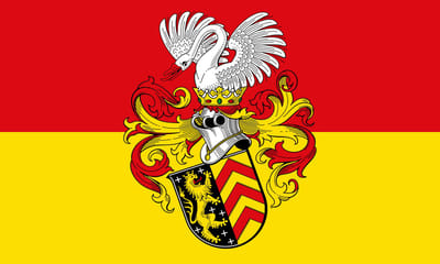 Vlag Hanau 100x150cm