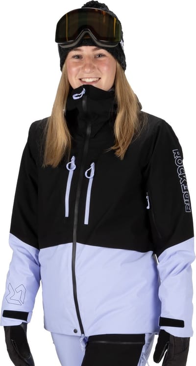 Rock Experience FANATIC PADDED Dames Wintersportjas Koraal XL - Ski - Snowboardjas - Gevoerde Jas
