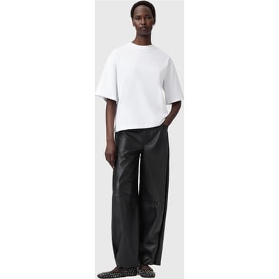 AllSaints Vision Amelie Tee Optic White Taglia: L | Maglie Sportivi Outlet | Donna | Bianco