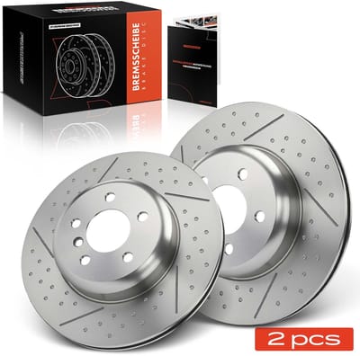 Frankberg 2x remschijf achter links rechts voor BMW 3 GT F34 F30 F31