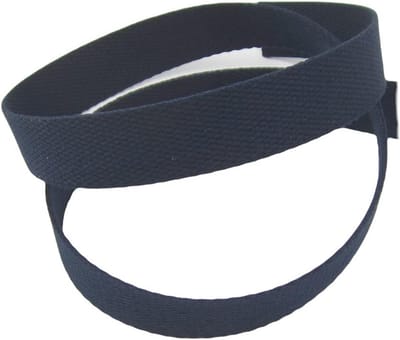 Sterk Katoenen Band 40 mm Breed - 20 Meter Lang - Marineblauw