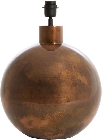 Light & Living Tafellamp Benu - Koper - Ø34.5x41.5cm - Modern - Woonkamer - Slaapkamer