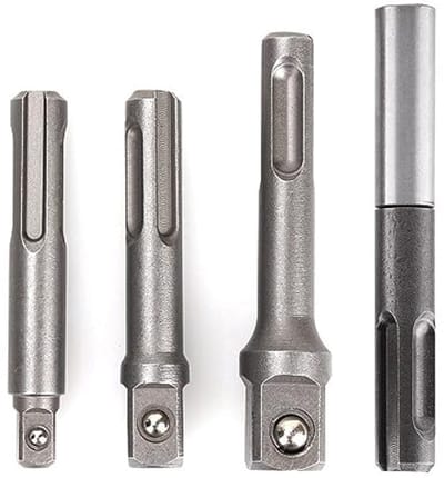 Boormachine Dopsleutel Adapterset - 4 Stuks voor Verlenging