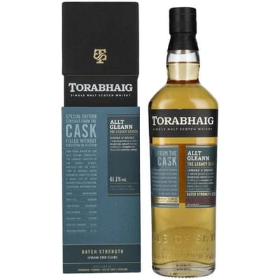 Torabhaig ALLT GLEANN The Legacy Series BATCH STRENGTH Single Malt 61,1% Vol. 0,7l in geschenkverpakking