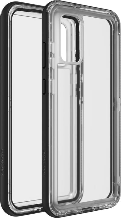 LifeProof Next Backcover Samsung Galaxy S20+ Zwart (transparant) Zanddicht, Stofdicht, Stootbestendig