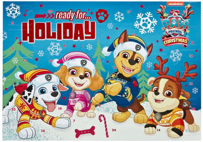 Undercover PAW Patrol speelgoed adventskalender kerst.