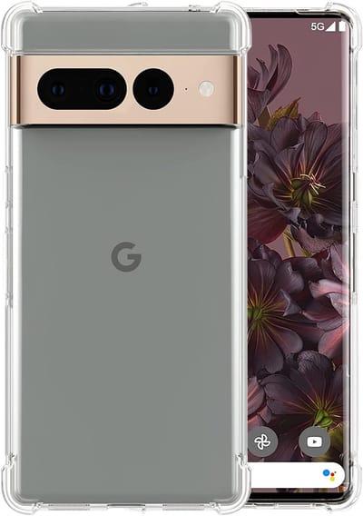 Hoesje geschikt voor Google Pixel 7 Pro - Shockproof Transparant Back Cover Case