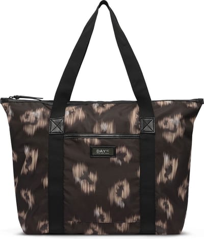 DAY ET Reistas Sporttas Day Gweneth RE-P Ikat Tour Weekend Bag Black Zwart Beige