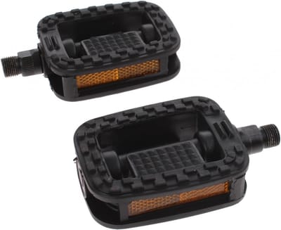 Dunlop Universele fietspedalen met antislip en reflectoren - 1 paar