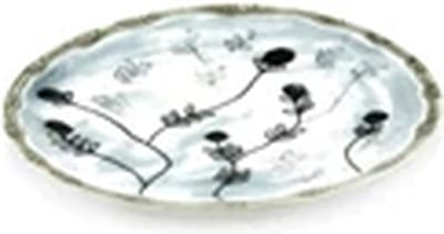 Serax Marni Midnight Flowers Mirtillo Tea plat bord D11.5cm blauw