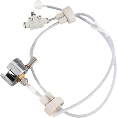Aquarium CO2 Regulator voor Planten - DIY Carbon Dioxide Generator met Tube, Valve en Gauge voor Optimale Groei