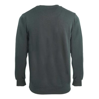 Aquascutum Heren Crest Crew Neck Sweatshirt (Zwart)