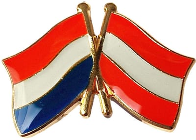 CombiCraft vriendschapsspeld Nederland - Oostenrijk 20 x 15 mm - per 5 stuks