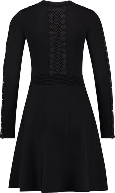 Supertrash - Jurk - Jurken Voor Vrouwen - Kant - Zwart - XS