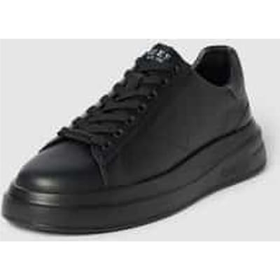 Sneakers met leren patches, model 'ELBA'