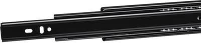 2 Paar (4 stuk) Volledig uitschuifbaar Ladegeleider KV3-45-H45-L350-NF Lengte 350 mm Draagkracht 45 kg Zwart van SOTECH