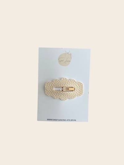 Bubbel Haarspeldje - Beige - Klikklak Haarspeldjes - Meisjes Haarspeldjes