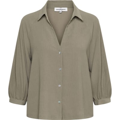 &Co Woman &co women blouse marijke khaki