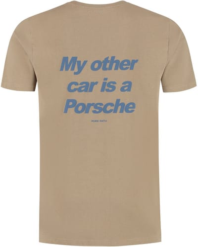 Pure Path My Other Car T-shirt Taupe (25030112 - 53)