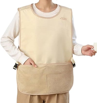 Keukenschort - Professioneel Kookschort - Met 2 zakken - vest schortband - voor het afvegen van de handen - Schort voor Dames en Heren - Horeca Sloof - Unisex - Verstelbare Gesp - Extra Grote Vakken - - Water- en vuilafstotend - 50*70cm