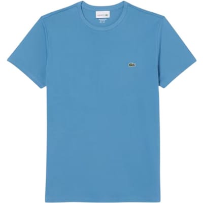 LACOSTE T-SHIRT MET RONDE HALS Blue-5