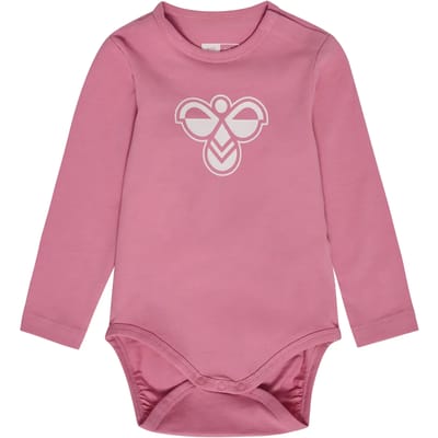 Baby romper met lange mouwen Hummel Logo