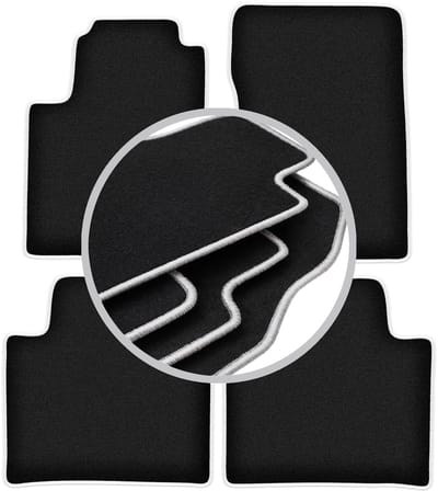 CARLUX-SILVER automatten voor: SsangYong Rexton II SUV (2017-)