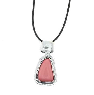 Behave - Ketting met roze hanger - Statement look voor elke dag