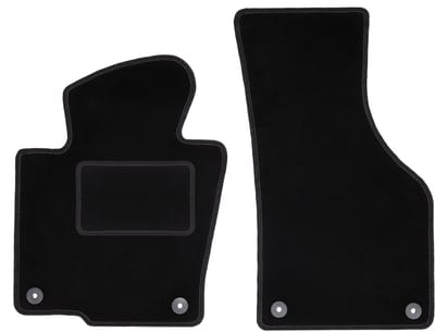 Voormatten zwart voor: Volkswagen Passat CC coupé (2008-2012)