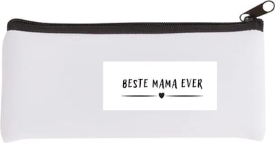 Akyol - beste mama ever Etui - Moeder - mother - leuk cadeau voor je moeder - 20 bij 9 cm