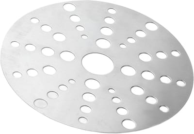 RVS Inductiekookplaat Converter Schijf voor Gasfornuis en Glaskookplaat - 6,5 cm Keukenaccessoire voor Thuis Tuinieren