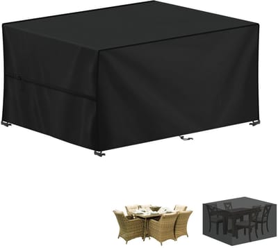 Dailygoods- Tuinmeubelhoes Waterdicht - Tuintafelafdekking 140x70x70cm - 420D Oxford-Stof - Scheurvast - Winddicht - Beschermhoes voor Buiten - Meubelhoes