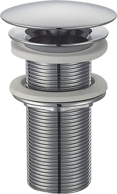 Wiesbaden UniMatch Open Afvoerplug Verlengd 5/4 Inch - Chroom
