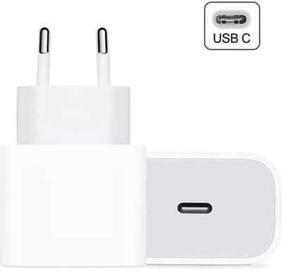 USB C Snellader 20W - Geschikt voor al jouw USB-C Apparaten - Oplader - Fast Charger - USB C Adapter - USB Stekker - Universeel - Wit