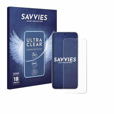 Savvies - Screenprotector voor Huawei Pura 80 Pro - Folie Beschermfolie transparant 18 Stuks