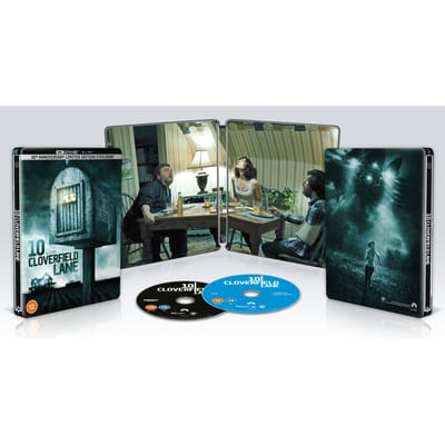 10 Cloverfield Lane - Steelbook Limited Anniversary Edition - 4K UHD + blu-ray - Import
