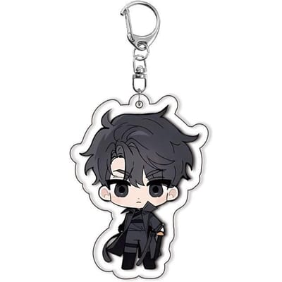 Omniscient Reader's Viewpoint Anime Acryl Hoge Kwaliteit Sleutelhanger Kim Dokja Yoo Joonghyuk Creatief Dubbelzijdig Hanger Sleutelhanger ORV 55mm black