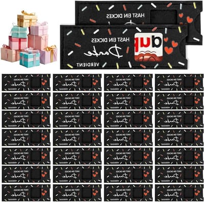 30 Stuks Dikke Bedankkaart, Vilt Chocolade Wikkels, Cadeauverpakking voor Educators en Leraren