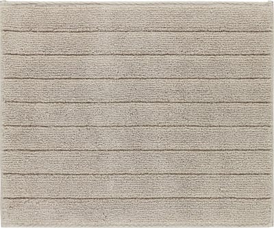 Casilin Badmat Antislip 50x60cm Luca - Waterabsorberende Badkamermat - Wasbaar en Sneldrogend - Voor Douche en Bad - 100% Katoen - Rechthoek - Sand