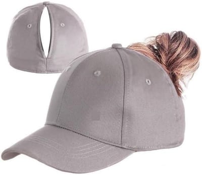 longziming -Dames Ponytail Baseballmuts - Paardenstaart Cap voor Vrouwen - Veilige Haarfixatie Zonder Druk - Ademend En Huidvriendelijk - Ideaal Voor Sport En Dagelijks Gebruik - 1 Stuk