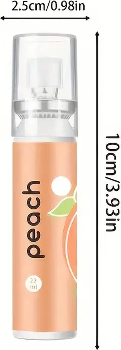 Mondspray - Ademverfrisser - Mondwater Mondverzorgingsspray - Mondwater Spray Voor Frisse Adem - Ademverfrissing - Perzik smaak - Mondverzorging Reiniging - Ideaal Na Maaltijden -