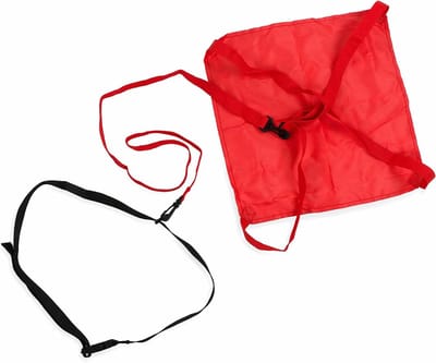 Zwemtraining met Parachute: Flexibele Coated Nylon Ceintuur voor 360° Rotatie, Ideaal voor Vrouwen en Strandactiviteiten